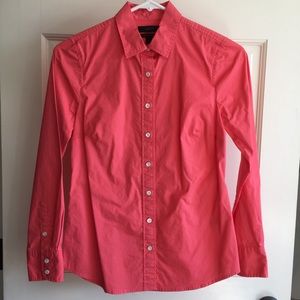 J. Crew Button Front Shirt - Geranium